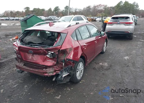 2018 Subaru Impreza Premium из США, поврежденный, VIN 4S3GTAB69J3731412